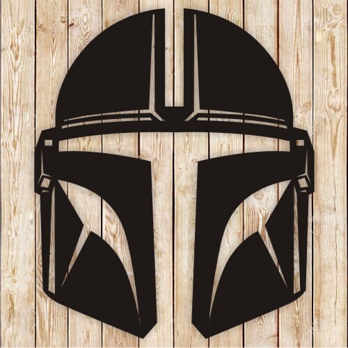 The Mandalorian Helmet cutting file