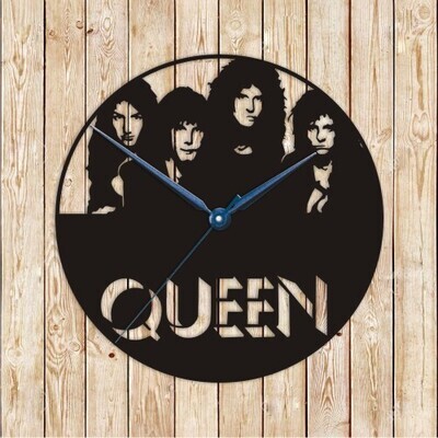 Queen Clock Vector Cutting File