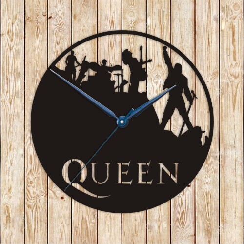 Queen Clock Vector Cutting File