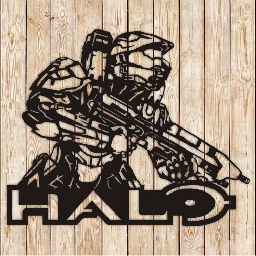 Halo Master Chief Vector Cutting File