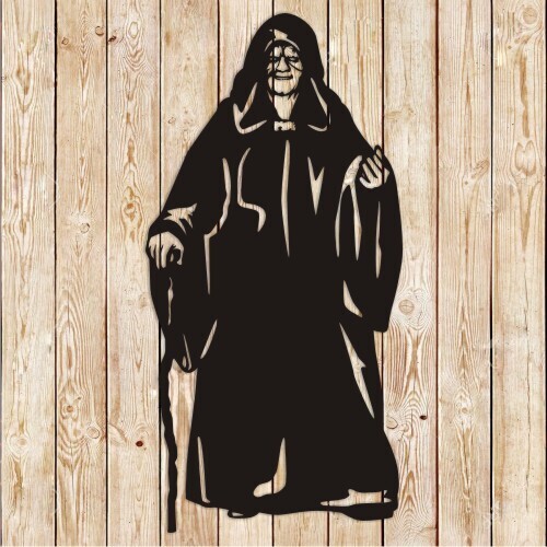 Star Wars Emperor Palpatine Vector Cutting File