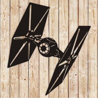 Star Wars Fighter Vector Cutting File
