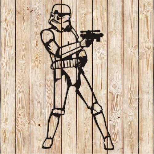 Star Wars Stormtrooper Vector Cutting File