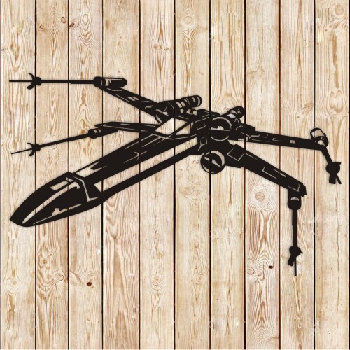 Star Wars X-Wing Vector Cutting File