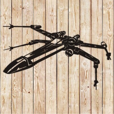 Star Wars X-Wing Vector Cutting File