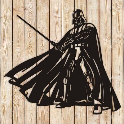 Star Wars Darth Vader Vector Cutting File
