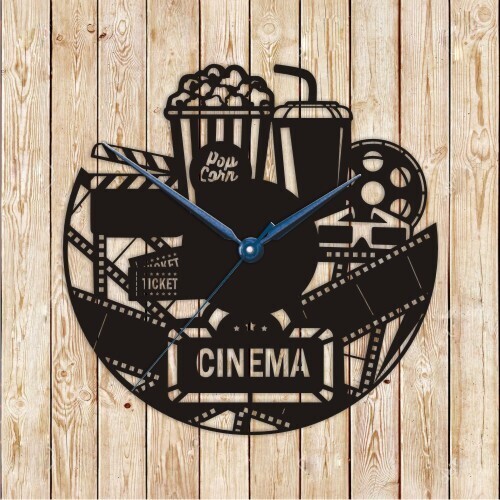 Cinema Clock Vector Cutting File