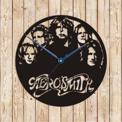 Aerosmith Clock Vector Cutting File