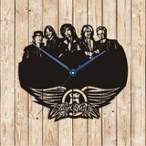 Aerosmith Clock Vector Cutting File