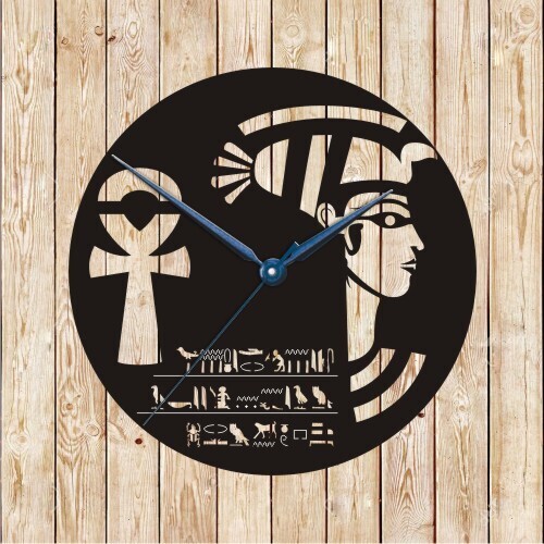 Egypt Clock Vector Cutting File