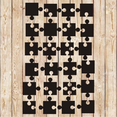 Puzzle 24 Pieces cutting file