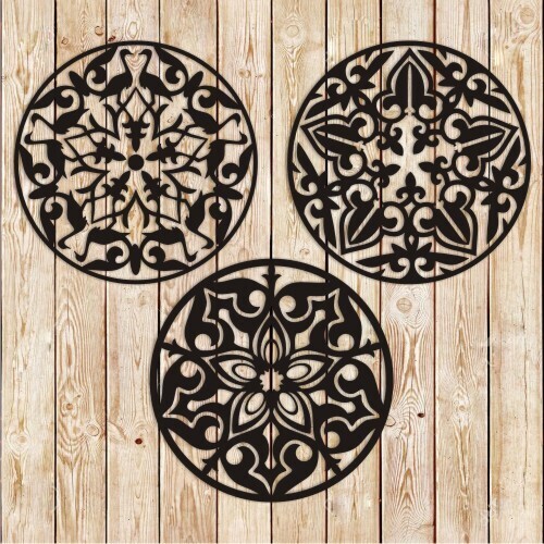 Mandala Patterns lot 4 Vector Cutting File