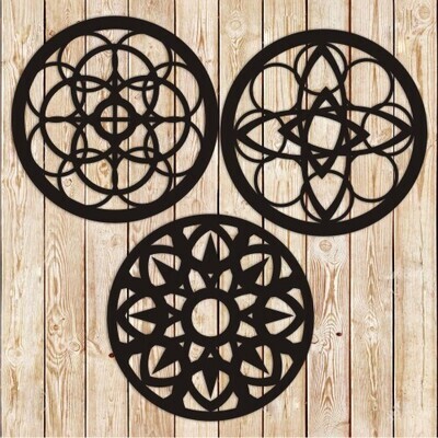 Mandala Patterns lot 1 Vector Cutting File