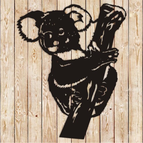 Australian Koala cutting file