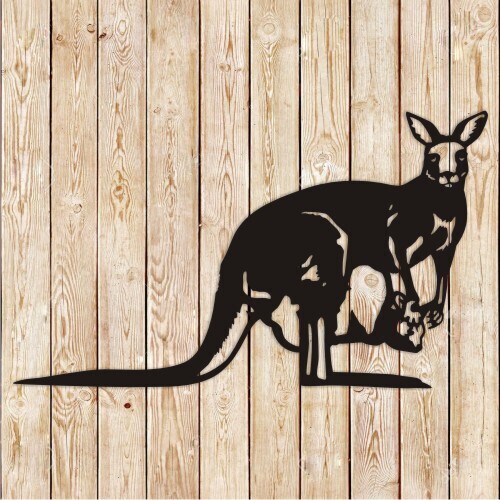 Australian Kangaroo cutting file