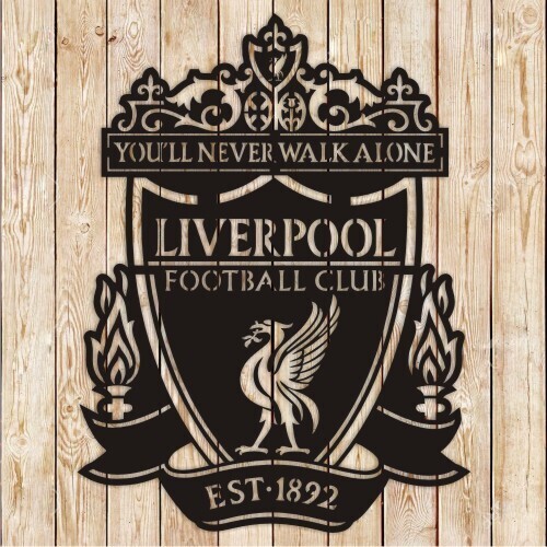 UEFA Liverpool FC Logo Cutting File