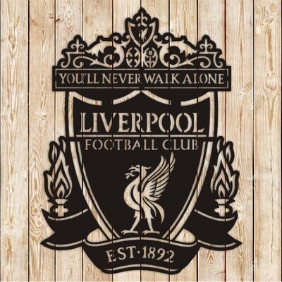 UEFA Liverpool FC Logo Cutting File