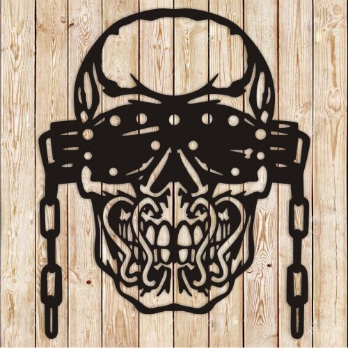 Mascot Vic Rattlehead vector cutting file