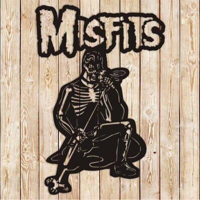Misfits Mascot vector cutting file