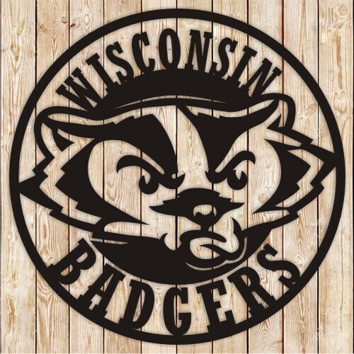 College Wisconsin Badgers Cutting File
