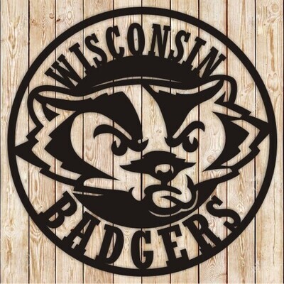 College Wisconsin Badgers Cutting File