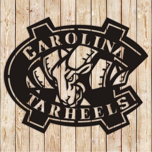 College Carolina Tarheels Cutting File