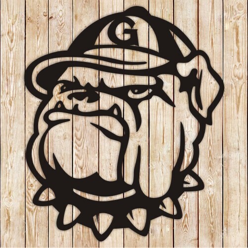 College Georgetown Hoyas Bulldogs Cutting File