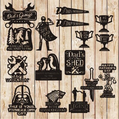 Father&#39;s Day Sign LOT
