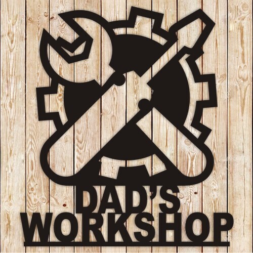 Father&#39;s Day Workshop Sign