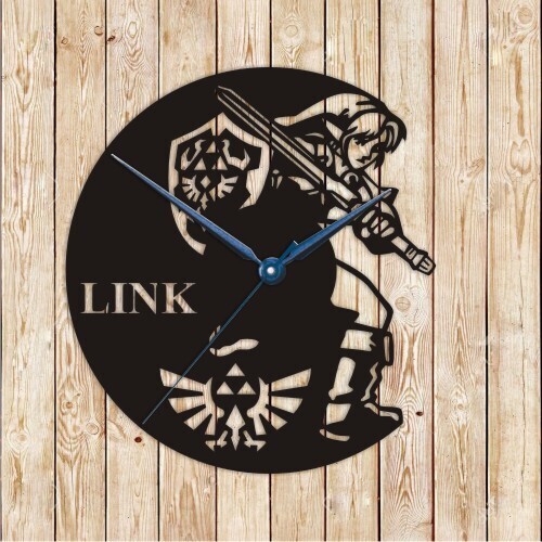 The Legend of Zelda Clock Vector Cutting File