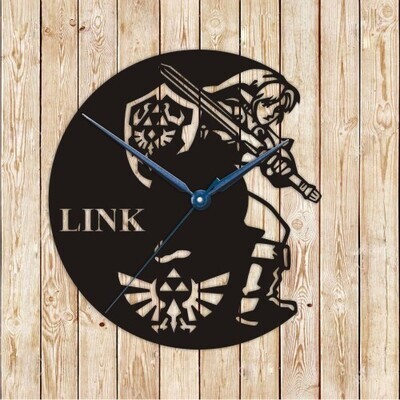 The Legend of Zelda Clock Vector Cutting File