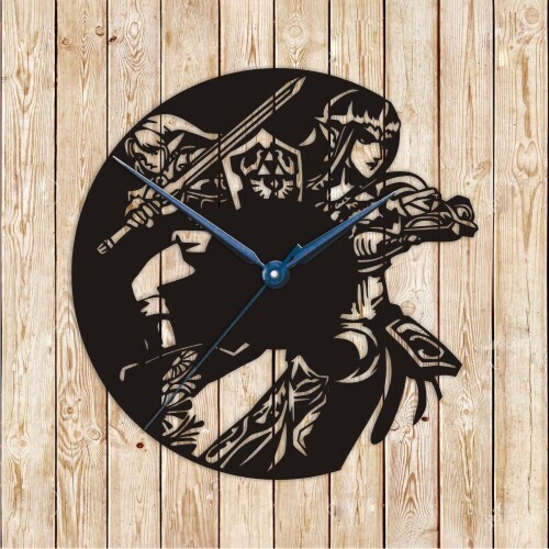 The Legend of Zelda Clock Vector Cutting File