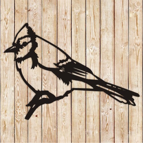 Blue Jay vector cutting file