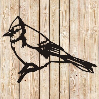 Blue Jay vector cutting file