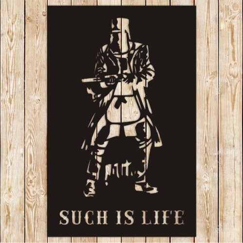 Ned Kelly &quot;Such is Life&quot; Sign
