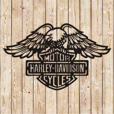 Harley-Davidson Eagle Cutting File