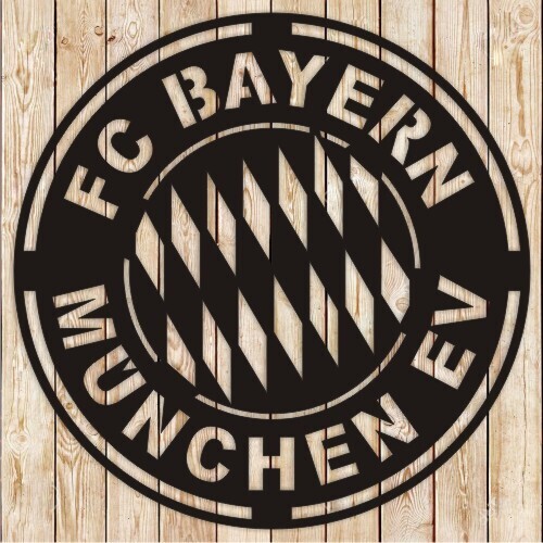 UEFA Bayern Munich FC Logo Cutting File