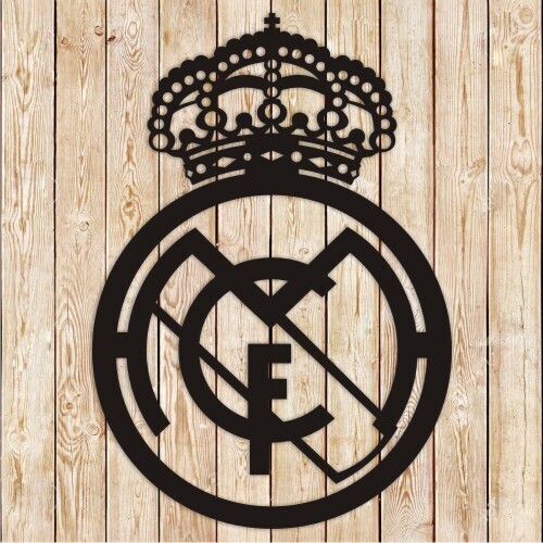 UEFA Real Madrid FC Logo Cutting File