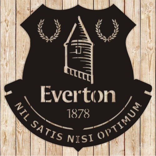 Everton FC Logo Cutting File