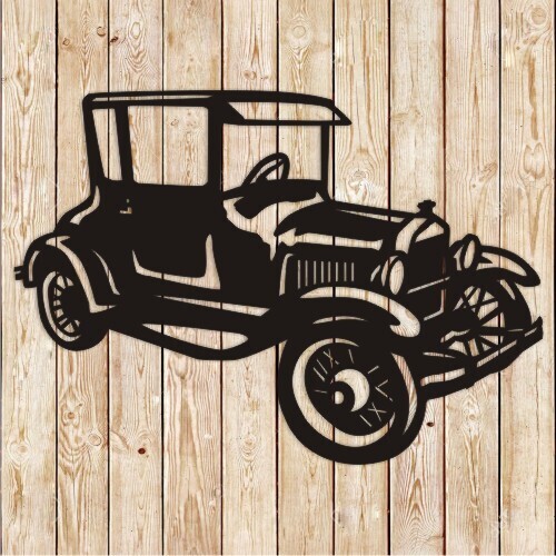 Classic Ford Coupe 27 Cutting File
