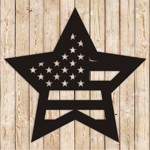 USA flag star
