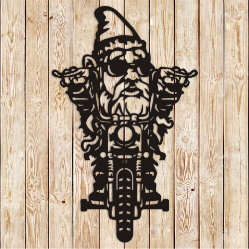 Biker Gnome cutting file