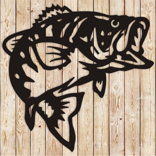 Fish Bass cutting file