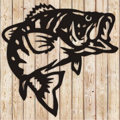 Fish Bass cutting file
