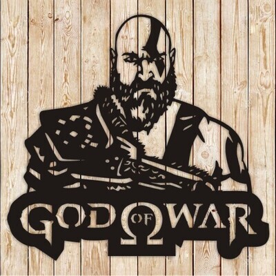 Old Kratos God of War cutting file