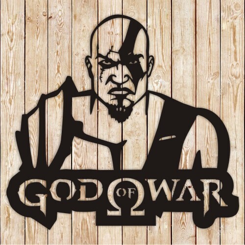 Young Kratos God of War cutting file