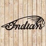 Indian Bike Logo Cutting File