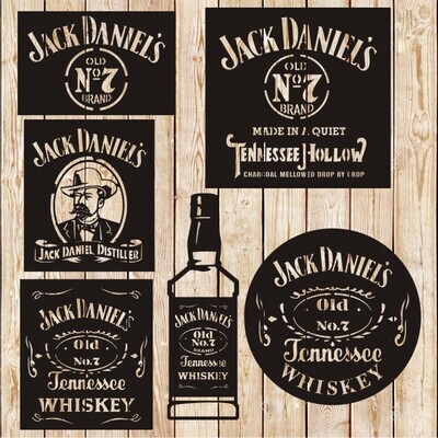 Jack Daniels Whiskey Lot cutting file