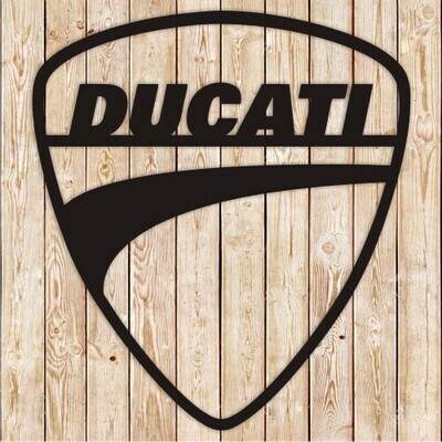 Ducati Motorcycles Logo Cutting File