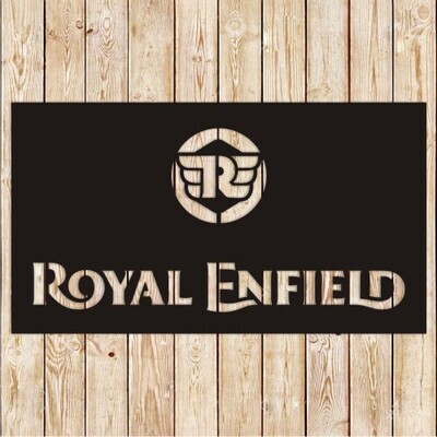 Royal Enfield Motorcycles Logo Cutting File